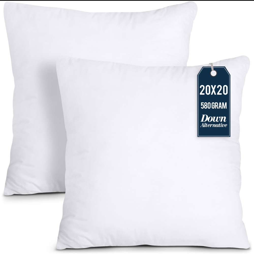 Utopia White Bedding Pillow Inserts